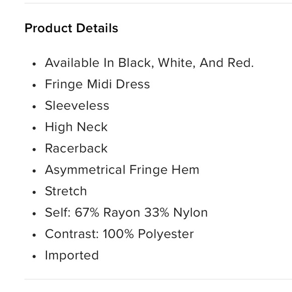 Faye fringe midi dress - Picture 4 of 4